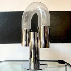 Clearance Pamono Table Lamp attributed to Aldo Nason for Mazzega, Italy, 1960s