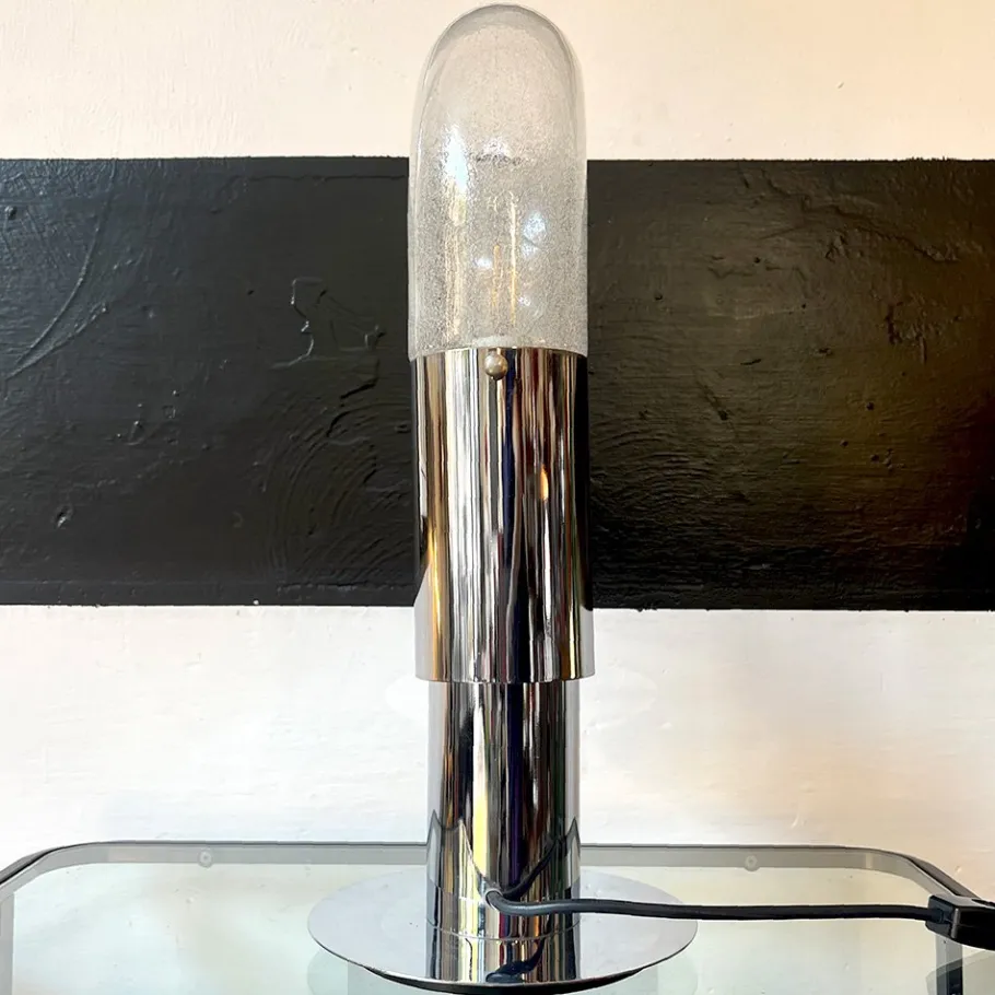 Clearance Pamono Table Lamp attributed to Aldo Nason for Mazzega, Italy, 1960s