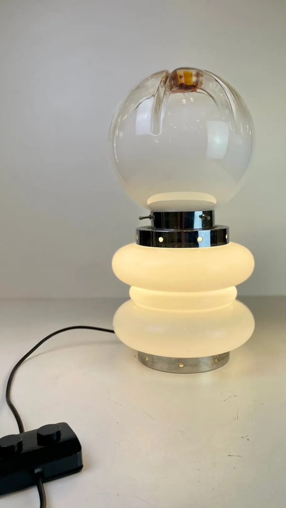 Best Pamono Table Lamp attributed to Mazzega, 1970s