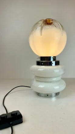 Best Pamono Table Lamp attributed to Mazzega, 1970s