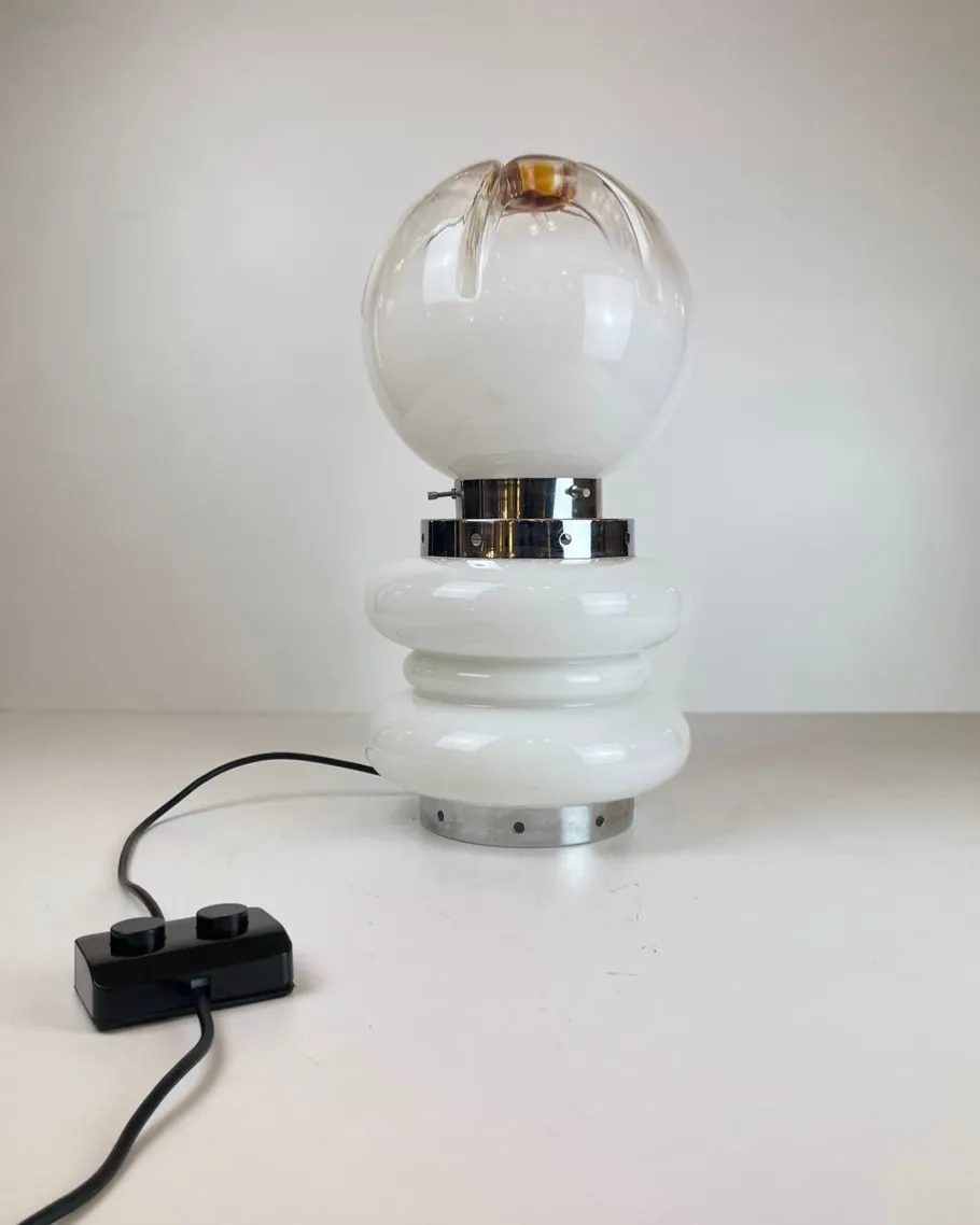 Best Pamono Table Lamp attributed to Mazzega, 1970s