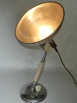 Sale Pamono Table Lamp attributed to Kurt Rosenthal Fabrik Elektromed Oly-Lux, 1950s