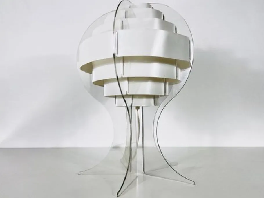 Discount Pamono Table Lamp attributed to Flemming Brylle & Preben Jacobsen, Denmark, 1960s