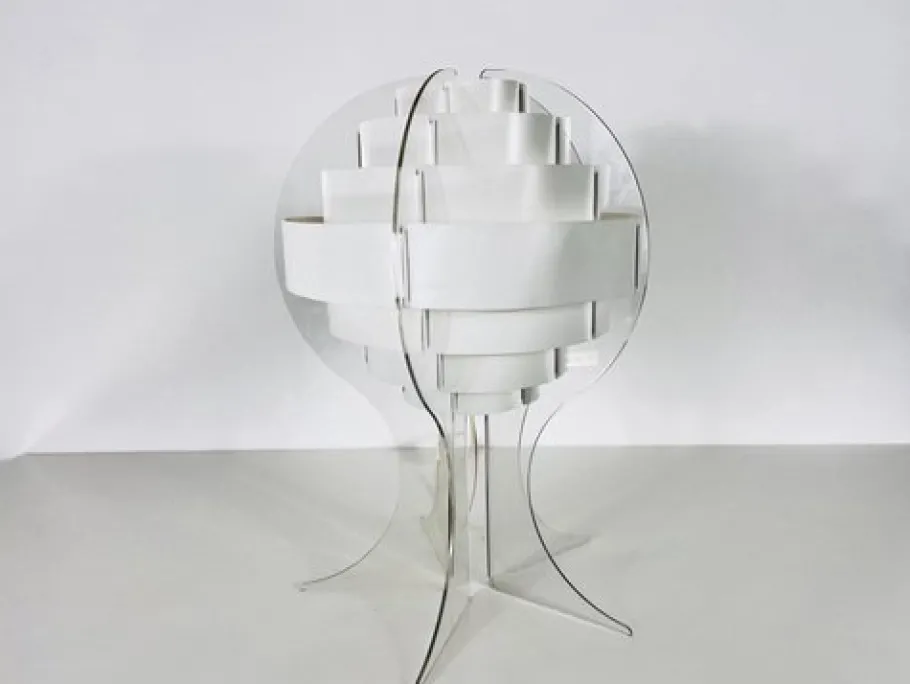 Discount Pamono Table Lamp attributed to Flemming Brylle & Preben Jacobsen, Denmark, 1960s