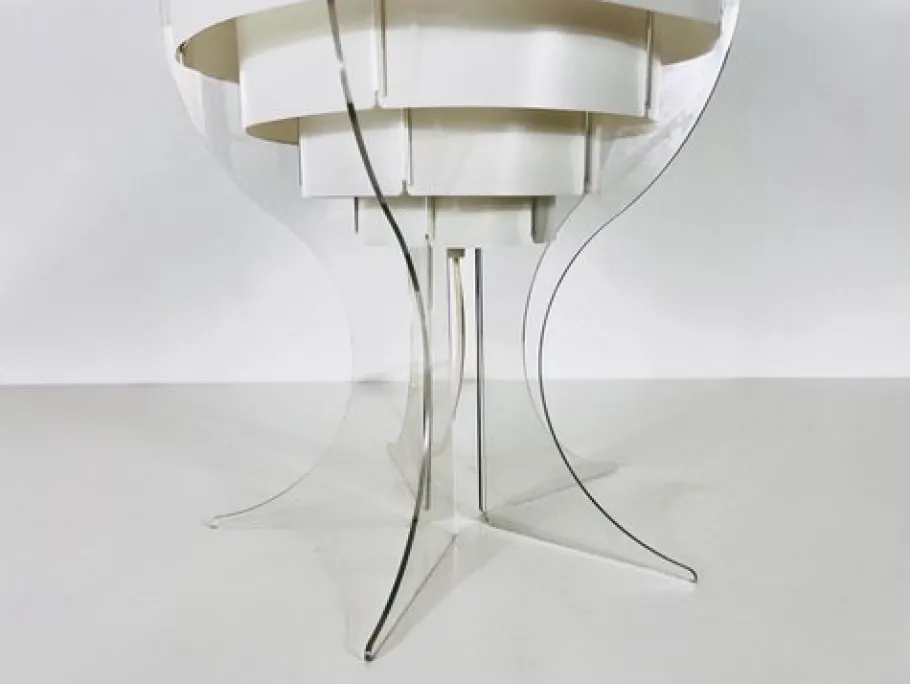 Discount Pamono Table Lamp attributed to Flemming Brylle & Preben Jacobsen, Denmark, 1960s