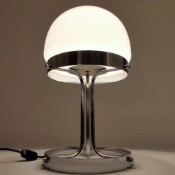 Pamono Table Lamp by André Ricard for Metalarte, 1969