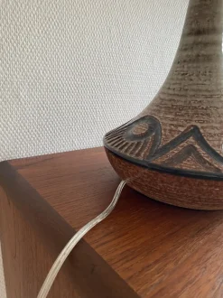 Outlet Pamono Table Lamp by Arne Finne Nielsen for Søholm Keramik, 1960s