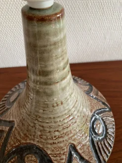 Outlet Pamono Table Lamp by Arne Finne Nielsen for Søholm Keramik, 1960s