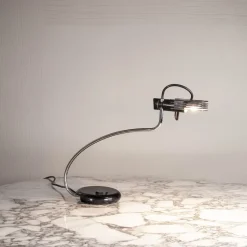 Outlet Pamono Table Lamp by Bruno Gecchelin for Oluce, 1970s