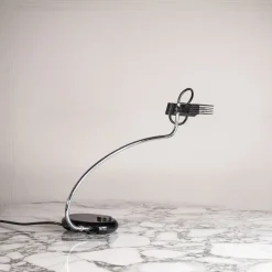 Outlet Pamono Table Lamp by Bruno Gecchelin for Oluce, 1970s