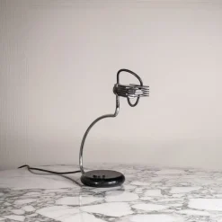 Outlet Pamono Table Lamp by Bruno Gecchelin for Oluce, 1970s