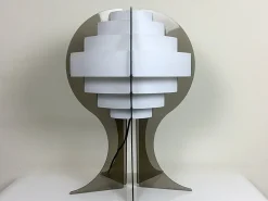 Hot Pamono Table Lamp by Flemming Brylle & Preben Jacobsen, 1960s