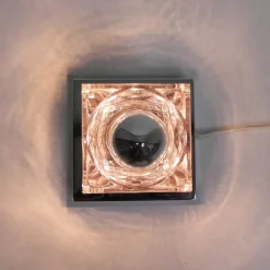 New Pamono Table Lamp by Gaetano Sciolari for Boulanger, 1970s