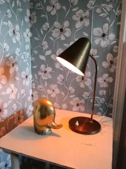 Outlet Pamono Table Lamp by Jacques Biny, 1950s