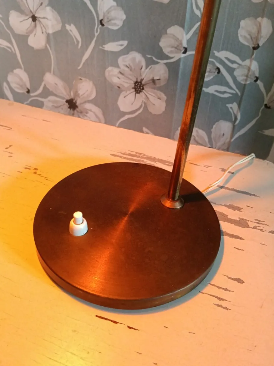 Outlet Pamono Table Lamp by Jacques Biny, 1950s