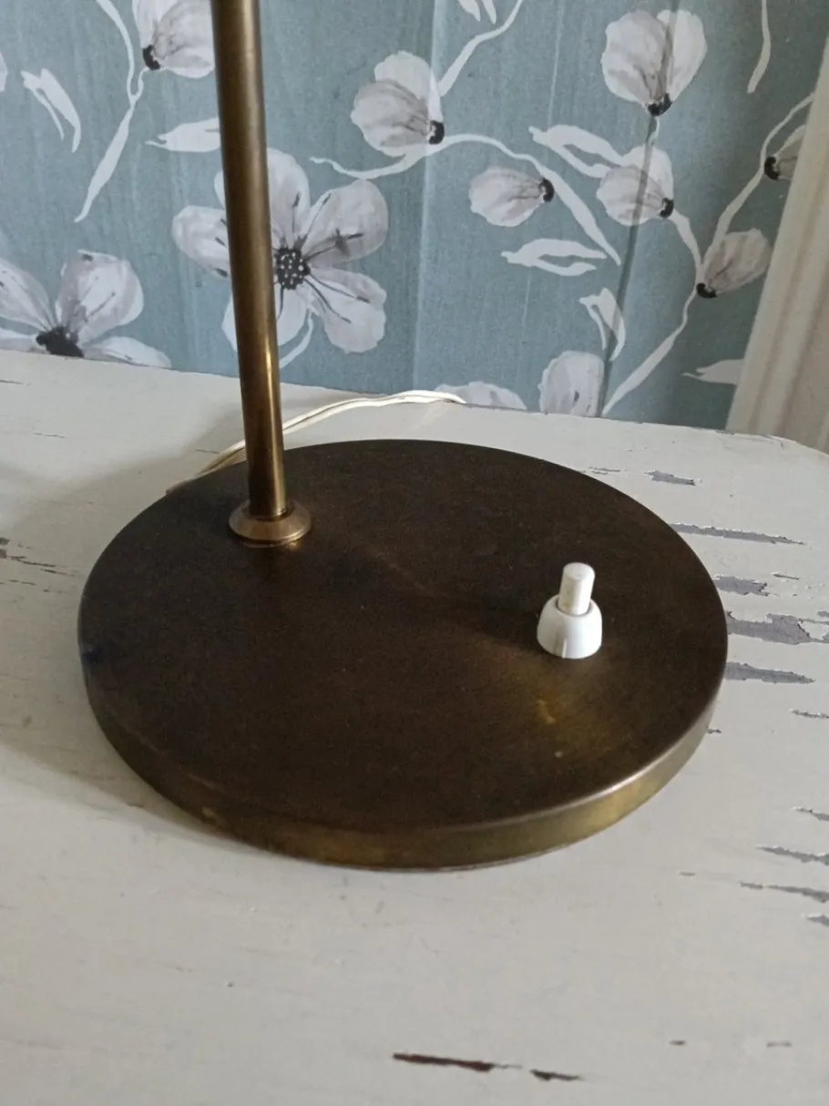 Outlet Pamono Table Lamp by Jacques Biny, 1950s