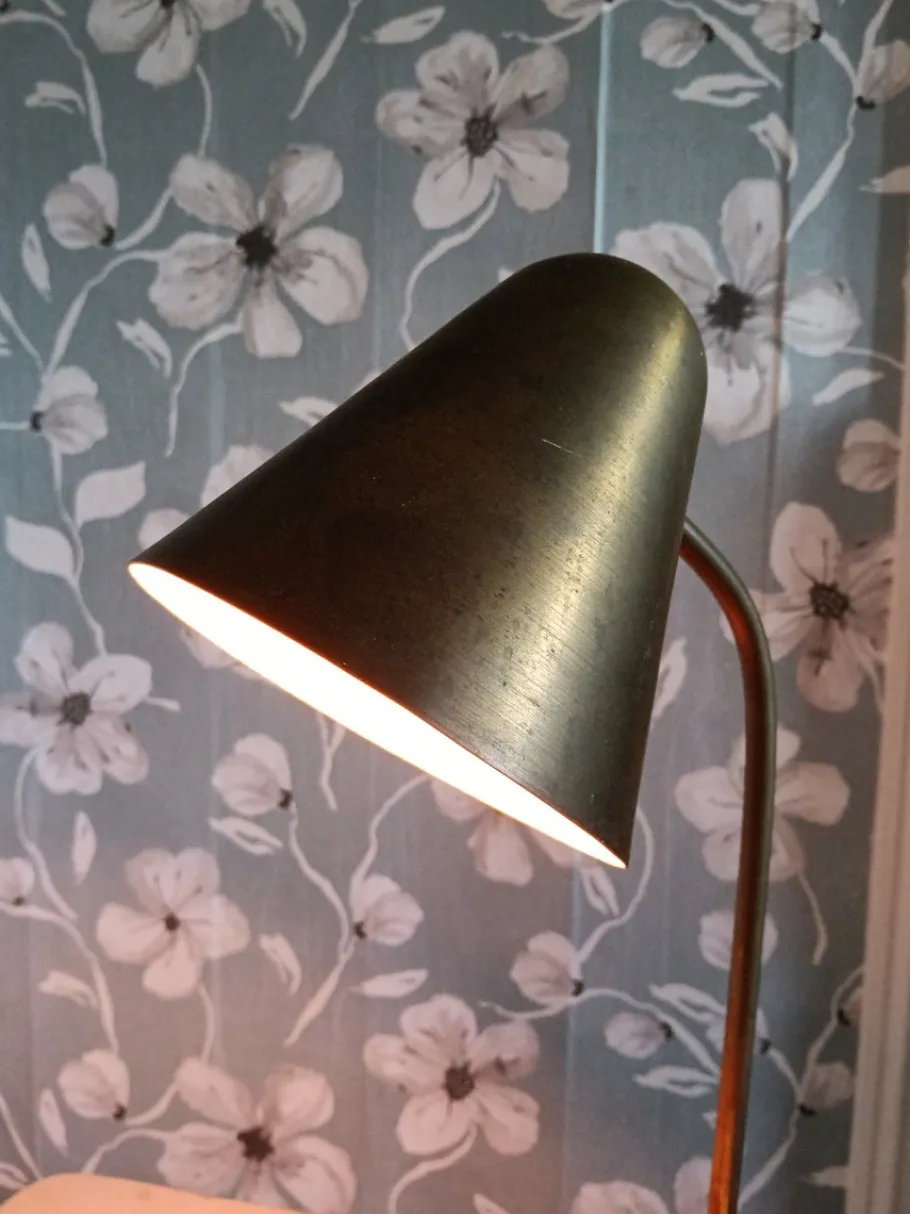 Outlet Pamono Table Lamp by Jacques Biny, 1950s