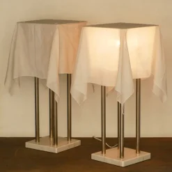Pamono Table Lamp by Kazuhide Takahama for Sirrah, 1986, Set of 2