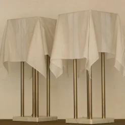 Pamono Table Lamp by Kazuhide Takahama for Sirrah, 1986, Set of 2