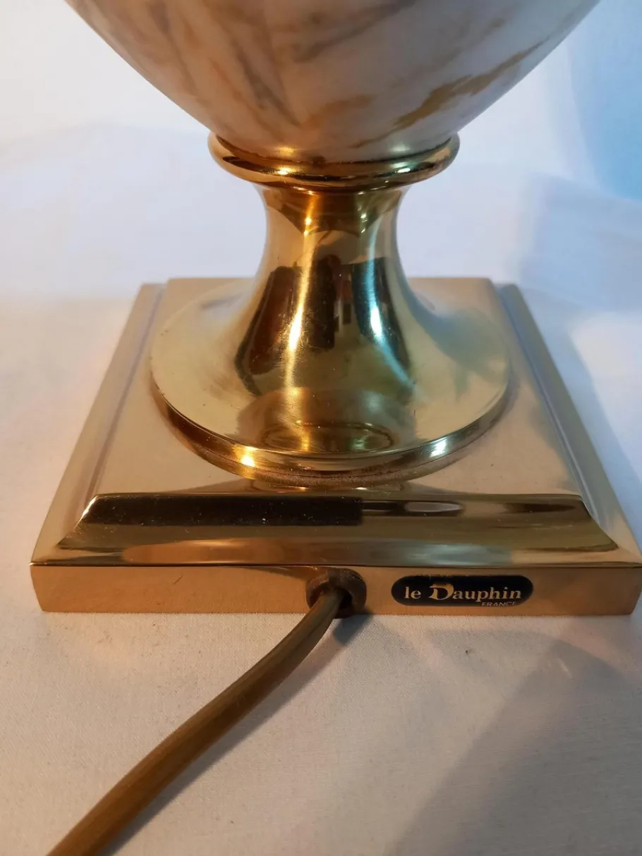 Outlet Pamono Table Lamp by Le Dauphin