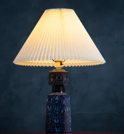 New Pamono Table Lamp by Nils Thorsson for Royal Copenhagen, Denmark, 1960s