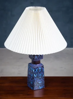 New Pamono Table Lamp by Nils Thorsson for Royal Copenhagen, Denmark, 1960s