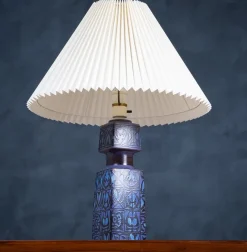 New Pamono Table Lamp by Nils Thorsson for Royal Copenhagen, Denmark, 1960s