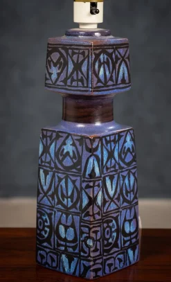 New Pamono Table Lamp by Nils Thorsson for Royal Copenhagen, Denmark, 1960s