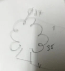 Hot Pamono Table Lamp by Raoul Raba, 1950s