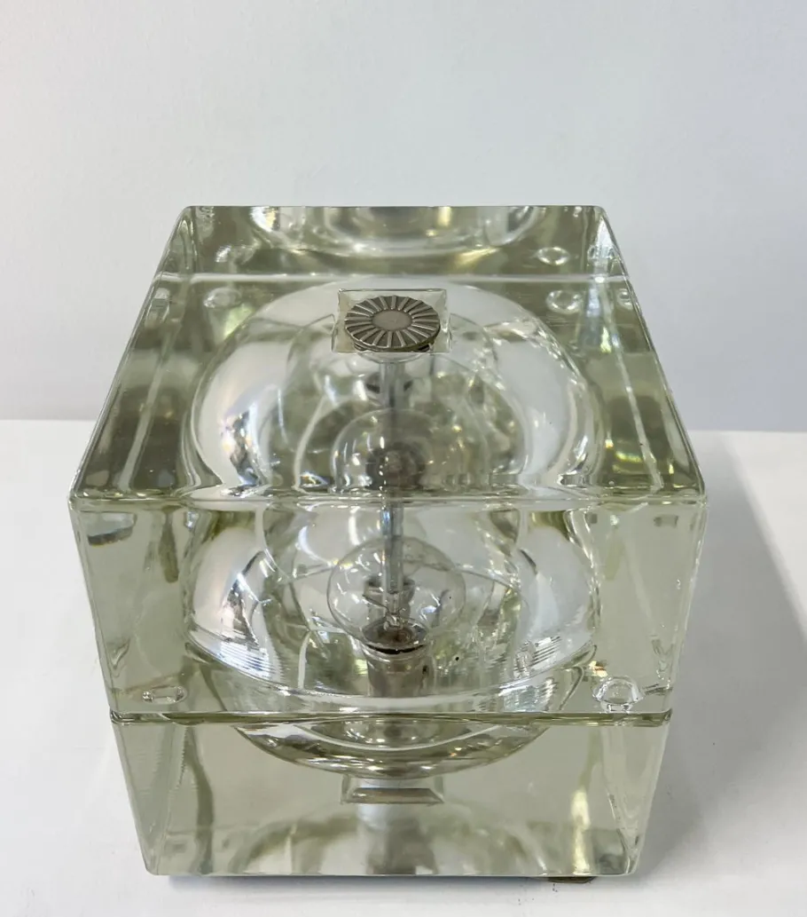 Best Pamono Table Lamp Cubosphere attributed to Alessandro Mendini, Italy, 1968