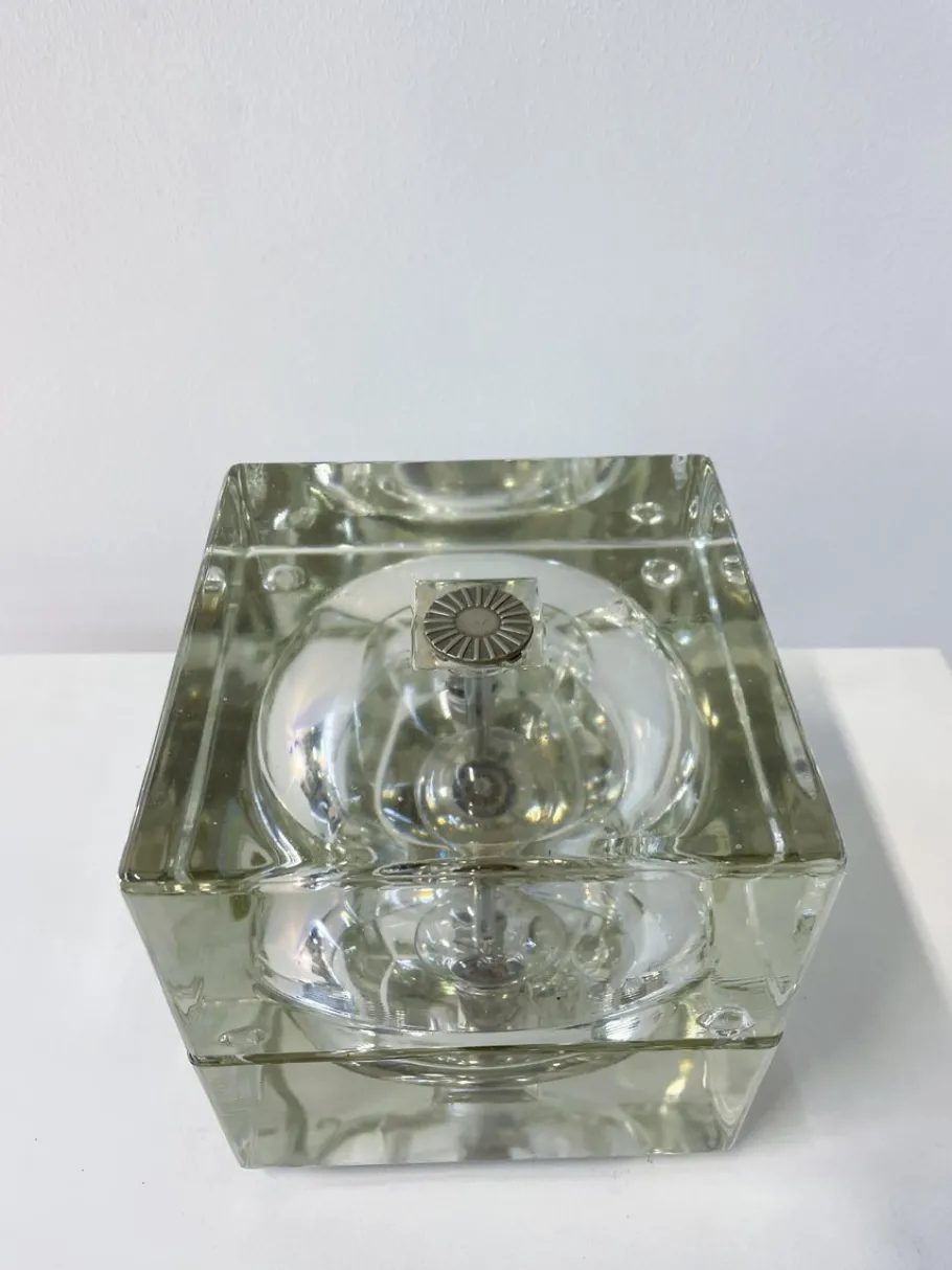 Best Pamono Table Lamp Cubosphere attributed to Alessandro Mendini, Italy, 1968
