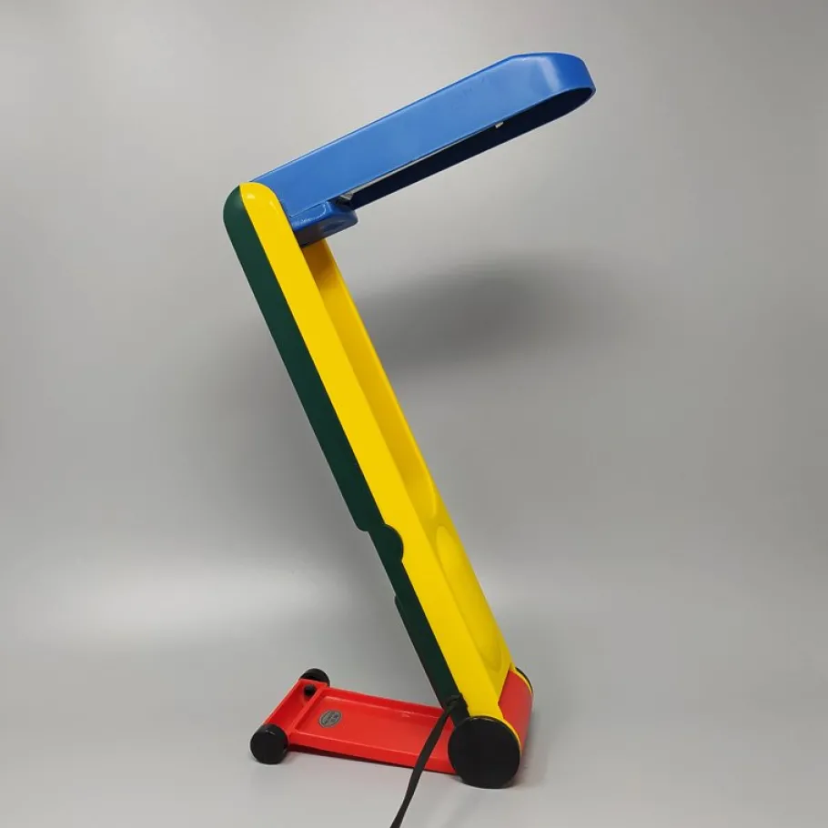 Outlet Pamono Table Lamp from Benetton, Italy, 1980s