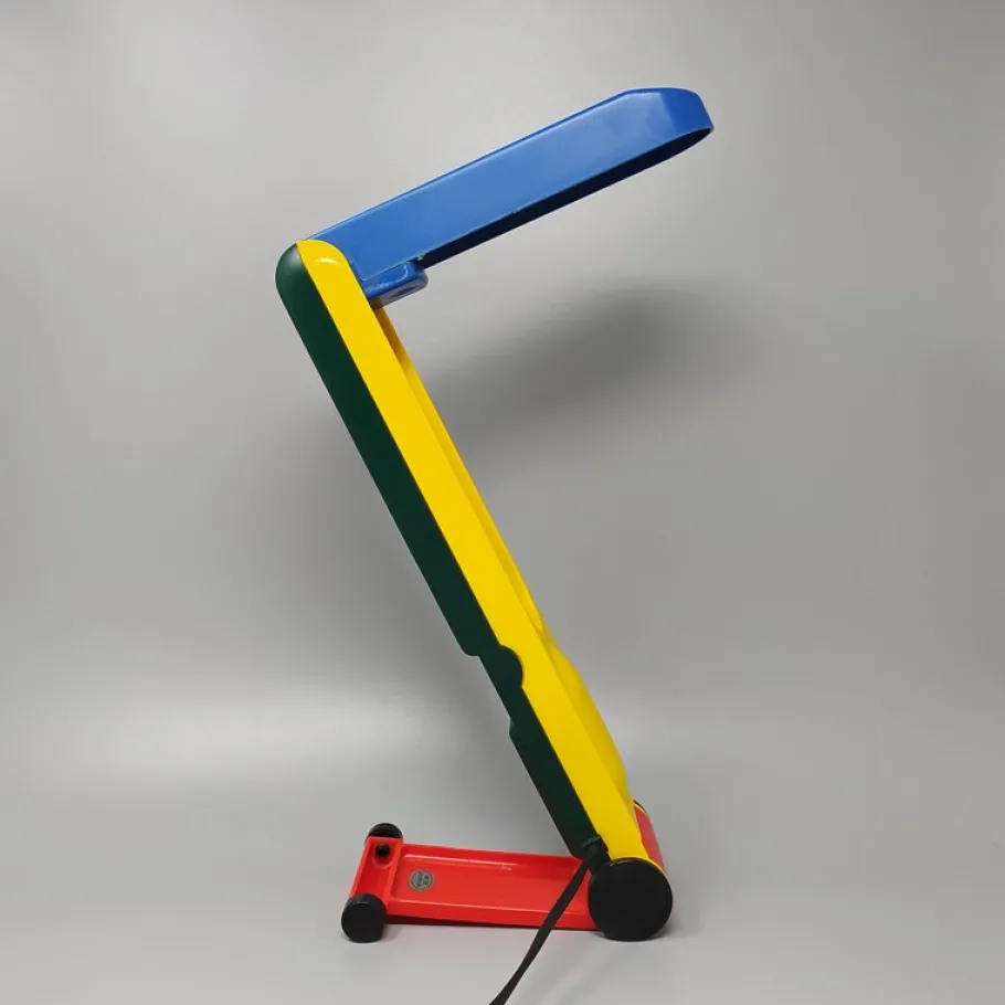 Outlet Pamono Table Lamp from Benetton, Italy, 1980s