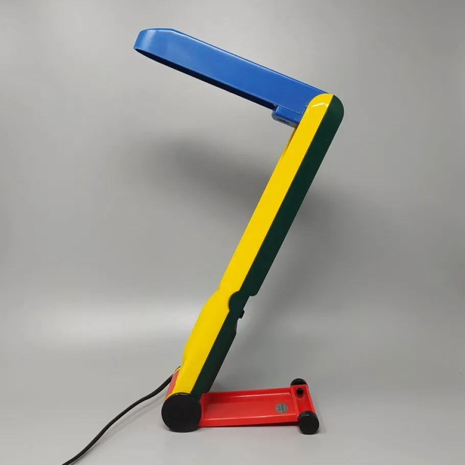 Outlet Pamono Table Lamp from Benetton, Italy, 1980s