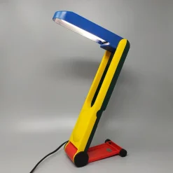 Outlet Pamono Table Lamp from Benetton, Italy, 1980s