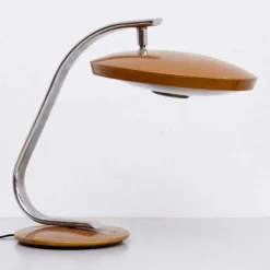 Outlet Pamono Table Lamp from Fase, 1960s