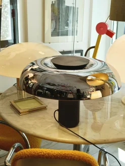 Best Pamono Table Lamp from Lumenform, Italy, 1970s