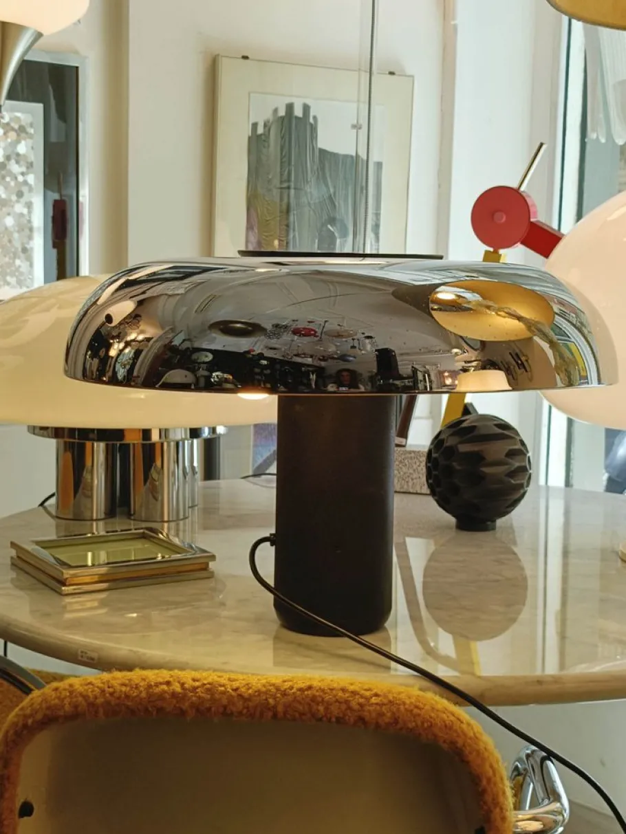 Best Pamono Table Lamp from Lumenform, Italy, 1970s