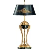 Pamono Table Lamp in Brass and Marble