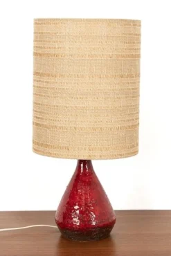 Clearance Pamono Table Lamp in Ceramic