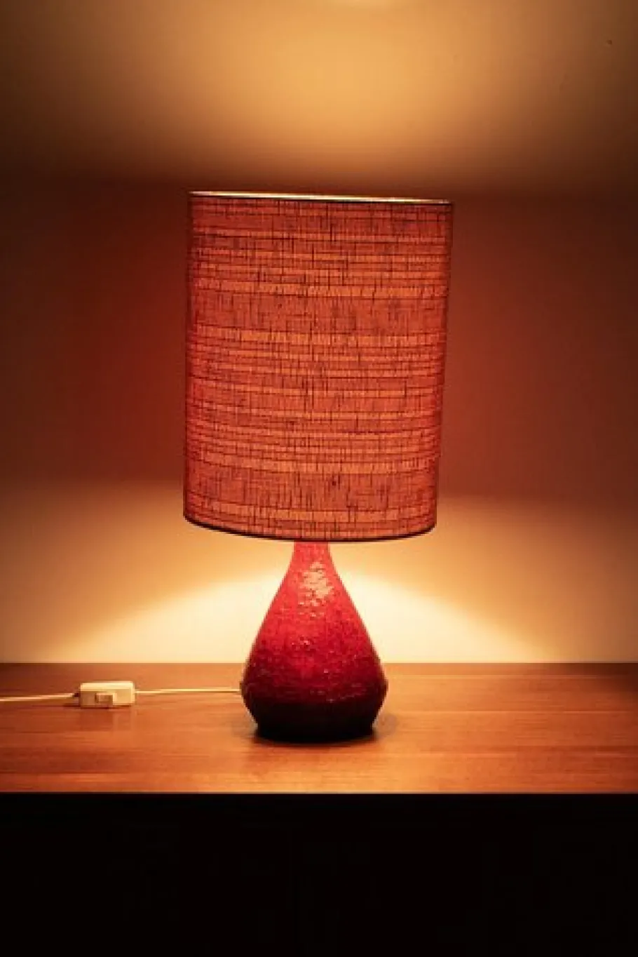 Clearance Pamono Table Lamp in Ceramic