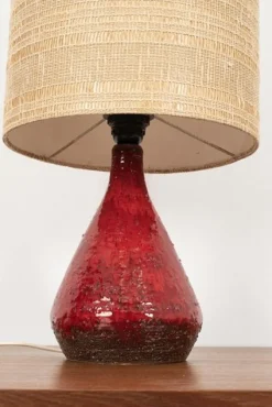 Clearance Pamono Table Lamp in Ceramic