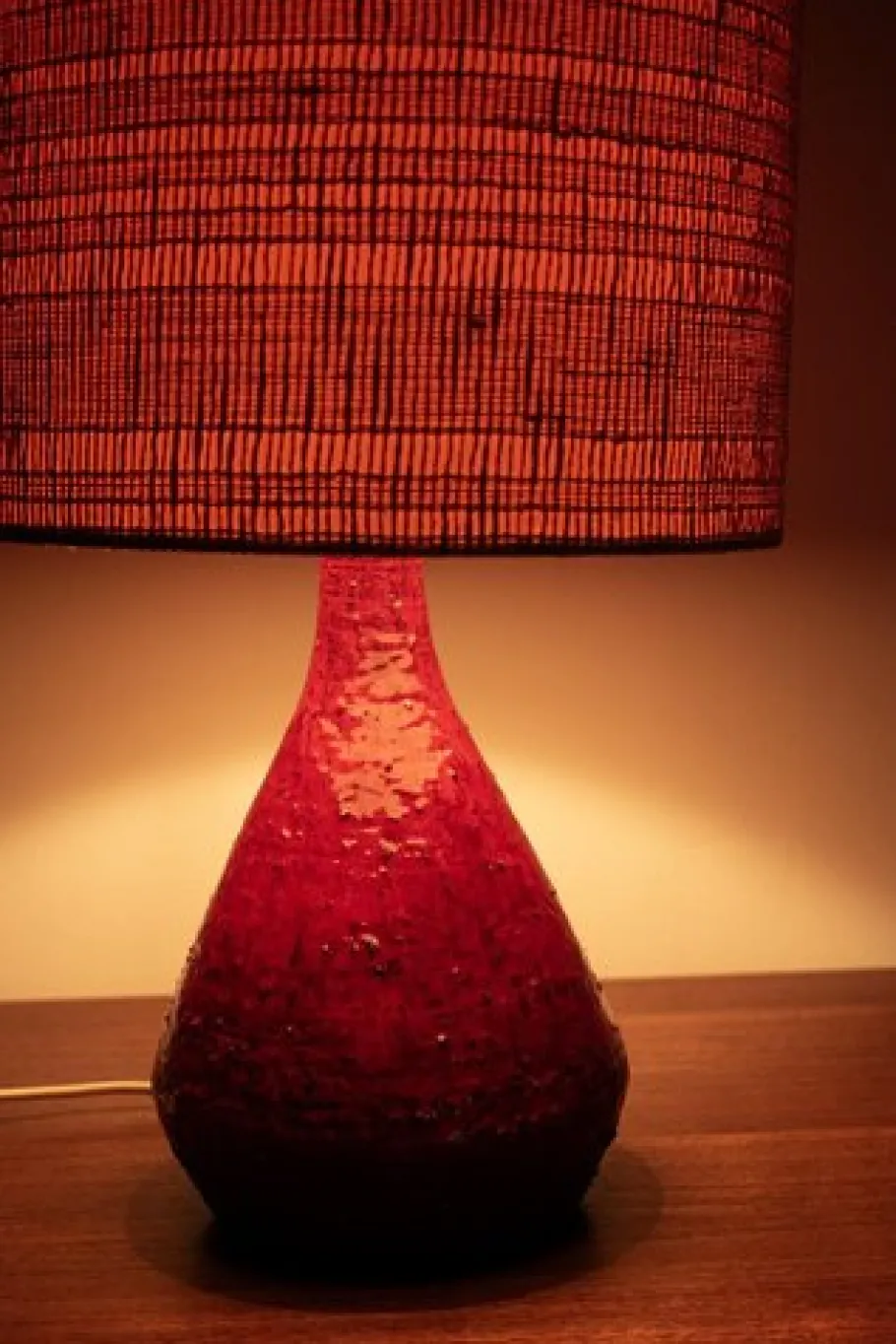 Clearance Pamono Table Lamp in Ceramic