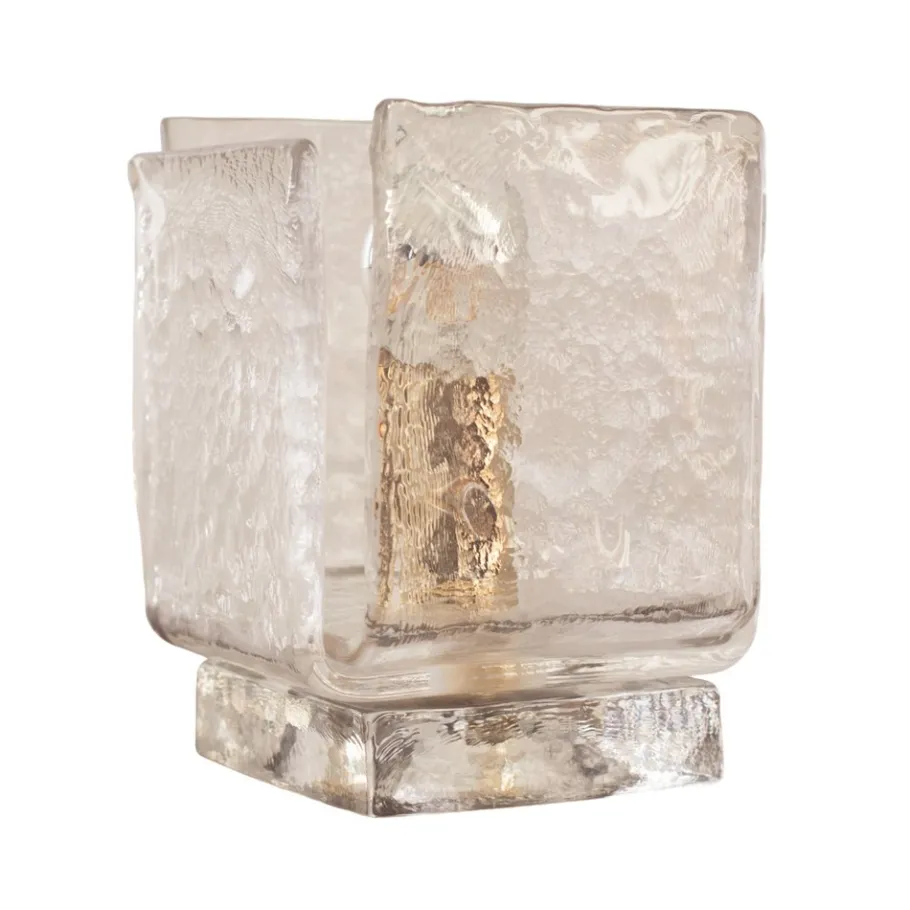 Sale Pamono Table Lamp in Clear Murano Glass