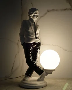 Best Pamono Table Lamp in Milky Glass from Zicoli, 1970