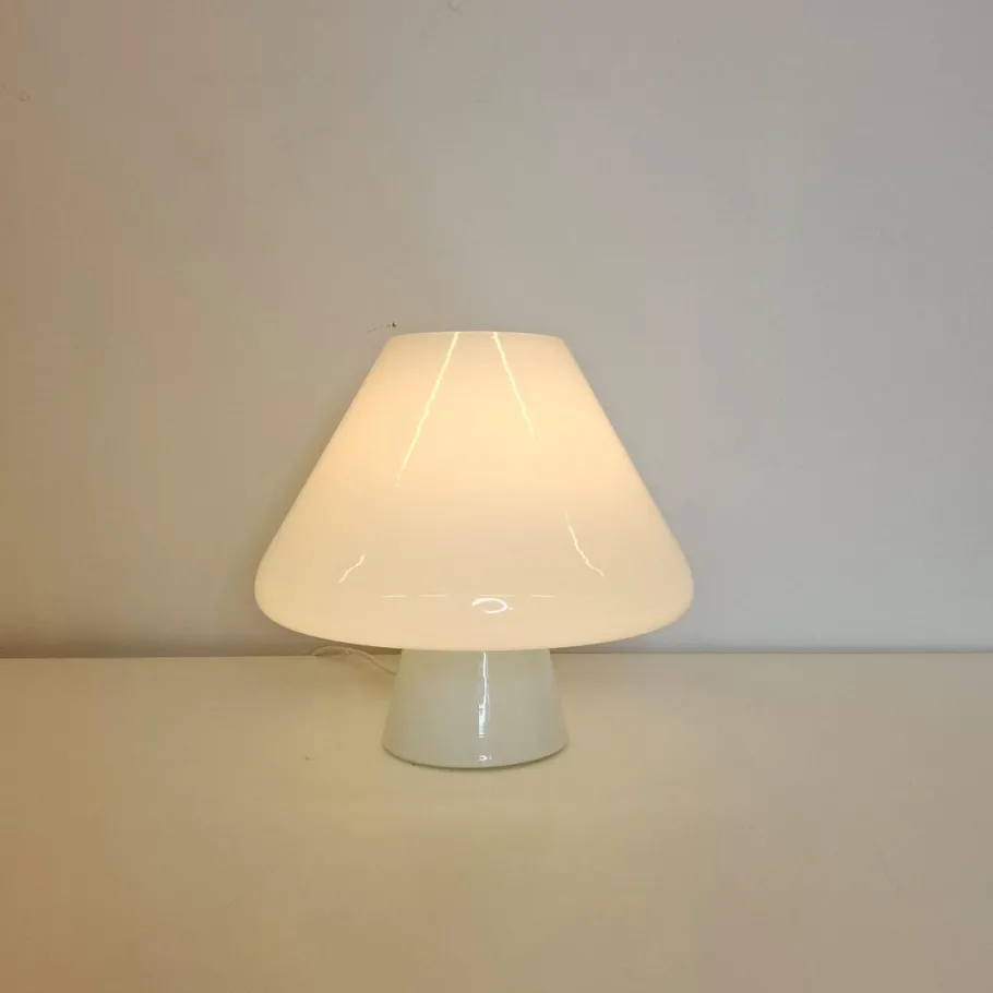 New Pamono Table Lamp in Murano Glass from Venini, 1970s
