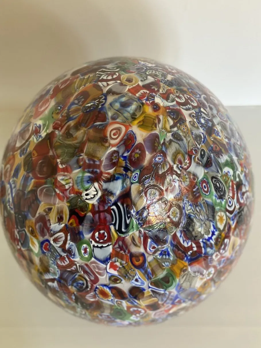 Clearance Pamono Table Lamp in Murano Glass from Simoeng