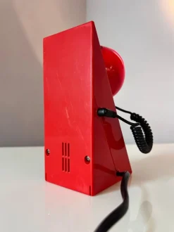 Best Pamono Table Lamp in Red with Magnetic Ball Head from Leuchten