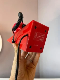 Best Pamono Table Lamp in Red with Magnetic Ball Head from Leuchten