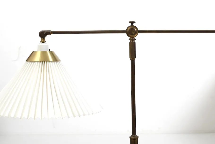 Sale Pamono Table Lamp Model 338 by Aage Petersen for Le Klint, 1930s